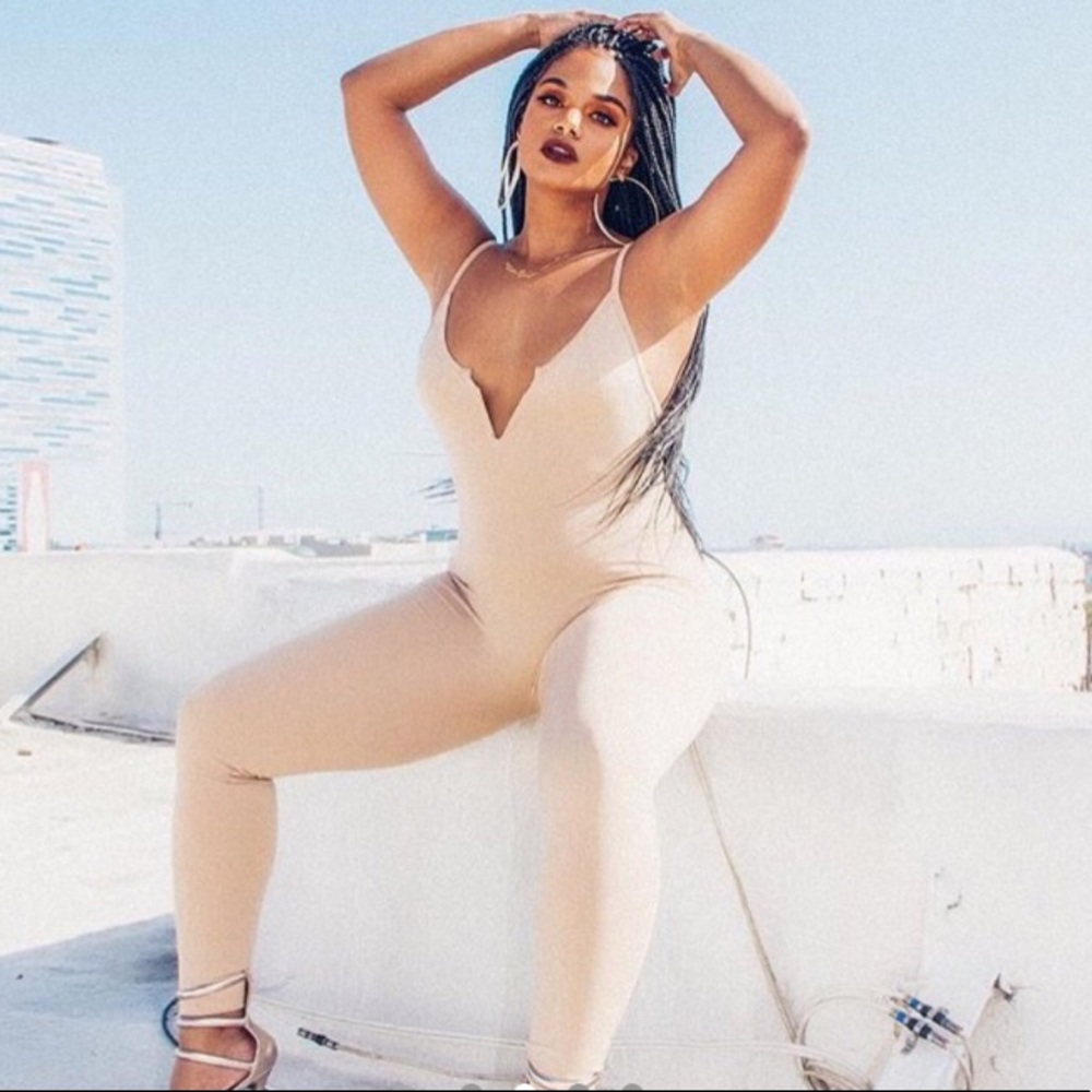 Matte Brand Nude Bodysuit